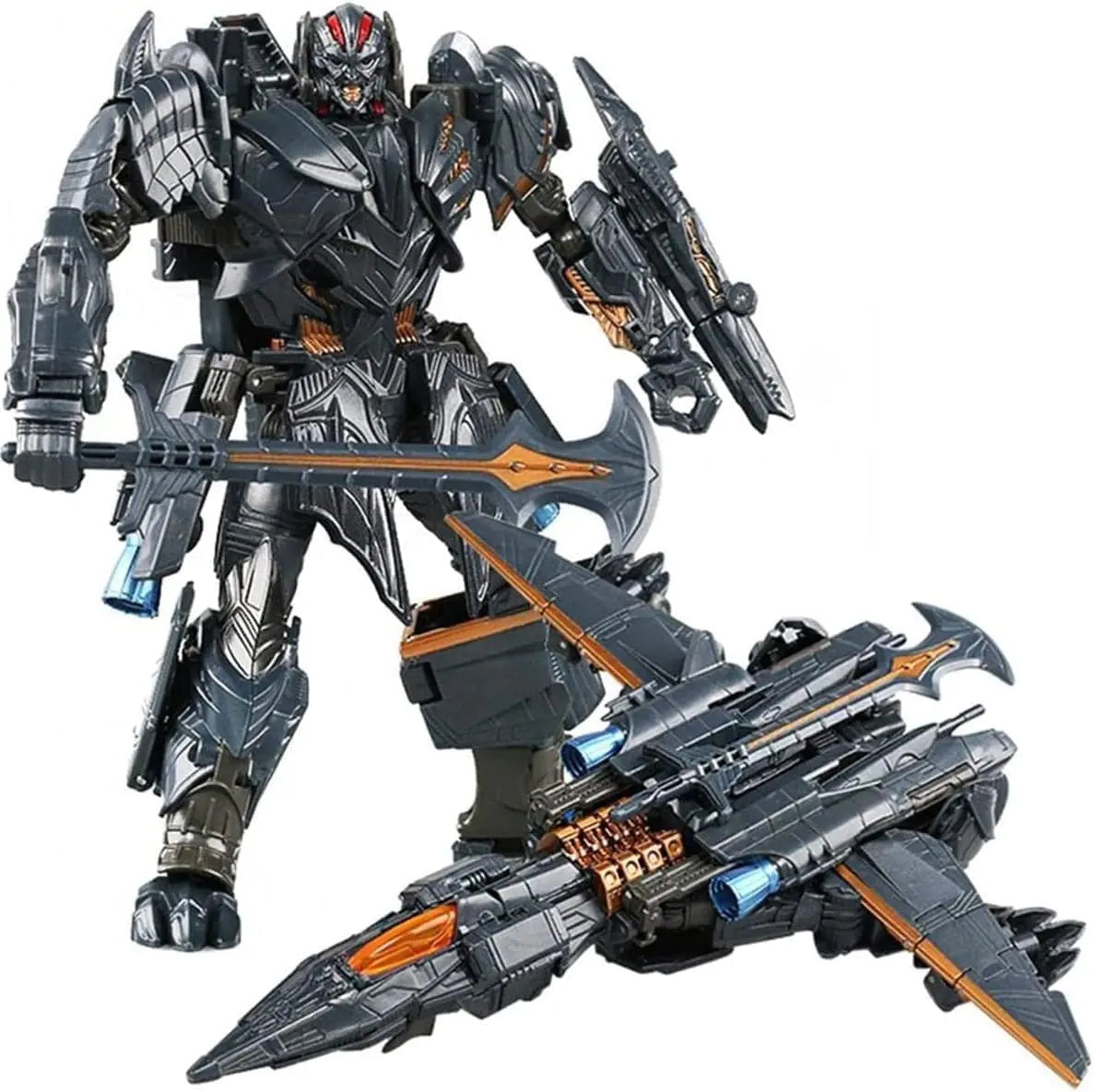 SkateIN Deformation Robots Toys Car Robot Toys Anime Toy Action Figures 2 Modes Alloy Action Figure Toys Movie Fans Anime Collection Deformation Car Model Robot Toys for Kids Boys and Girls - JoyBoxOneStop