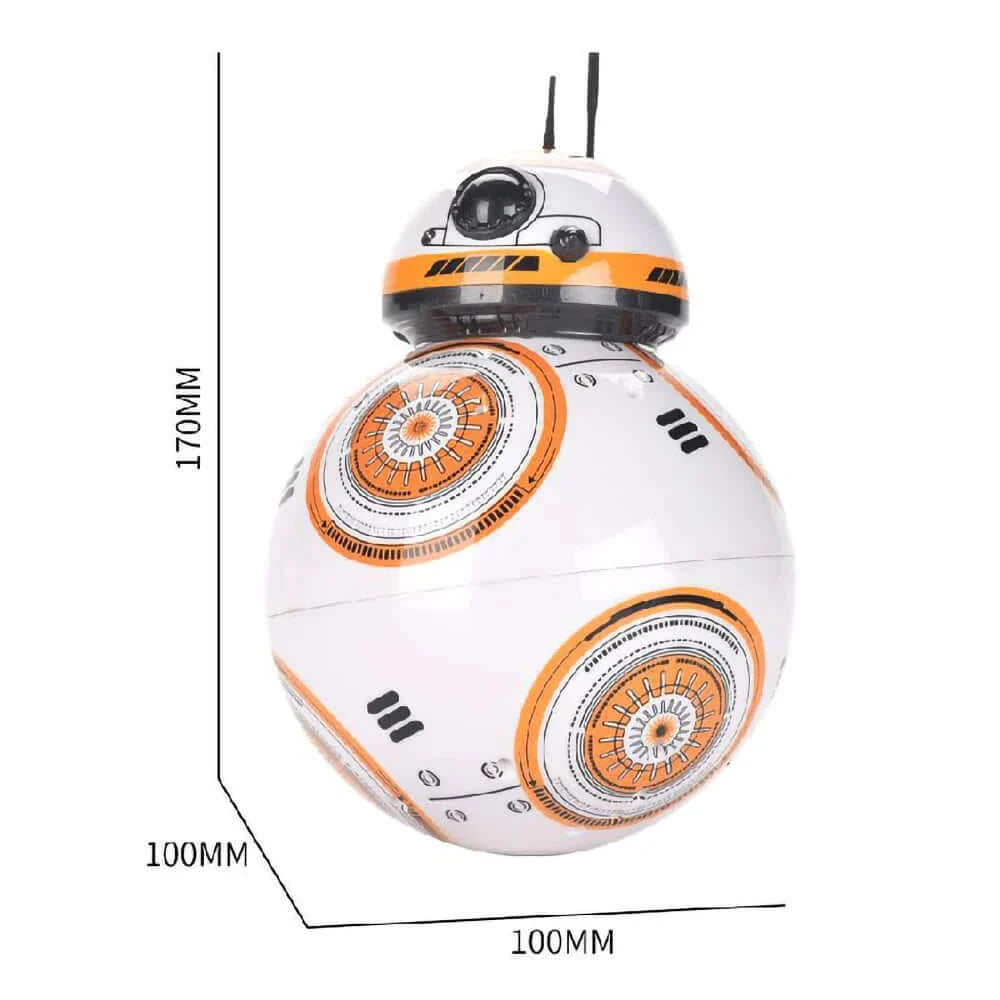 Smart BB8 Ball Robot 2.4G RC with Sound & Moves - Kids Toy - JoyBoxOneStop