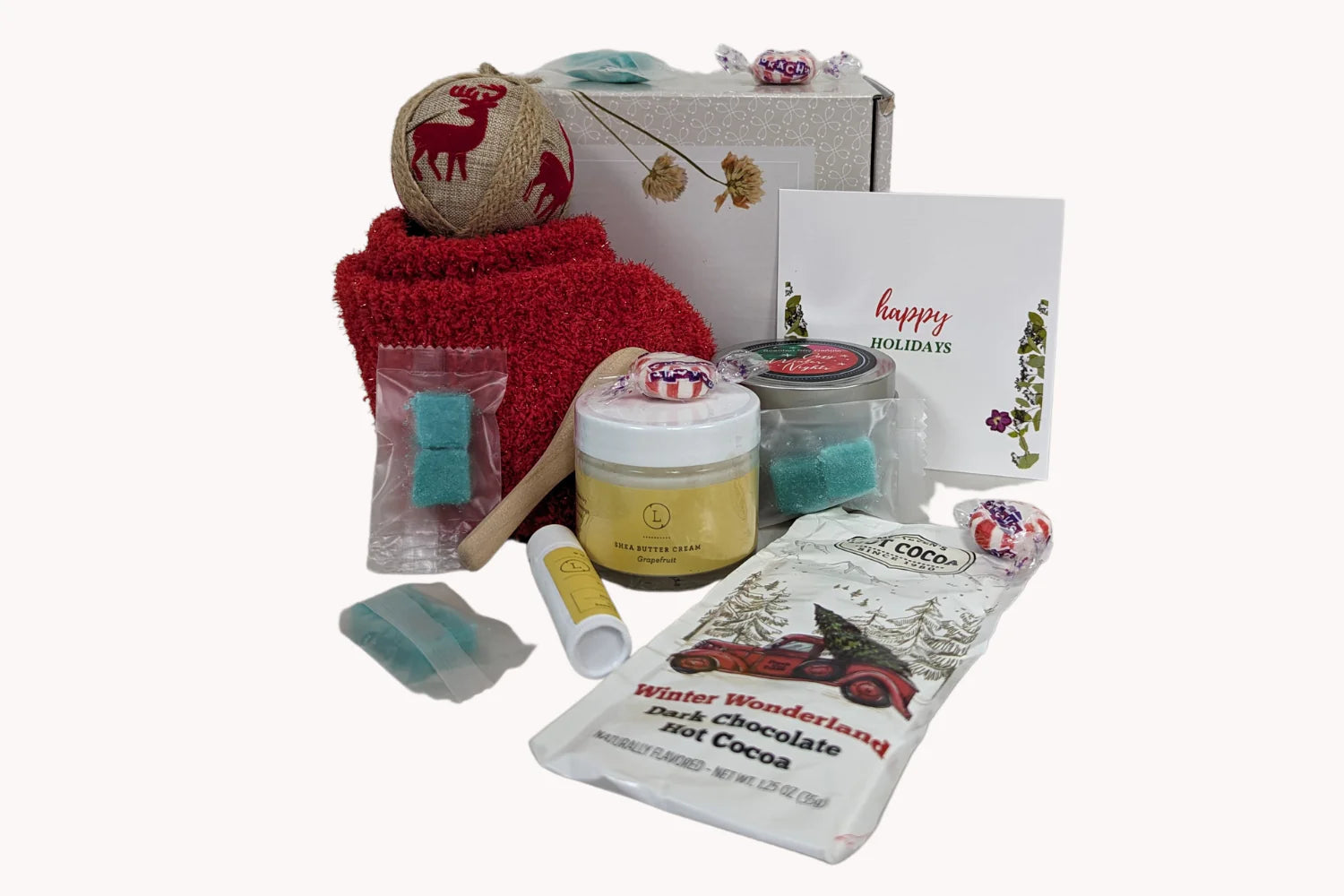 Christmas gift box for Cozy Nights - JoyBoxOneStop