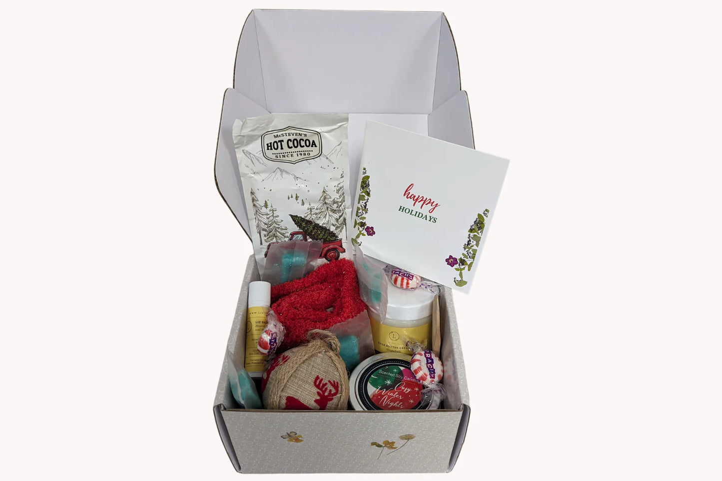 Christmas gift box for Cozy Nights - JoyBoxOneStop
